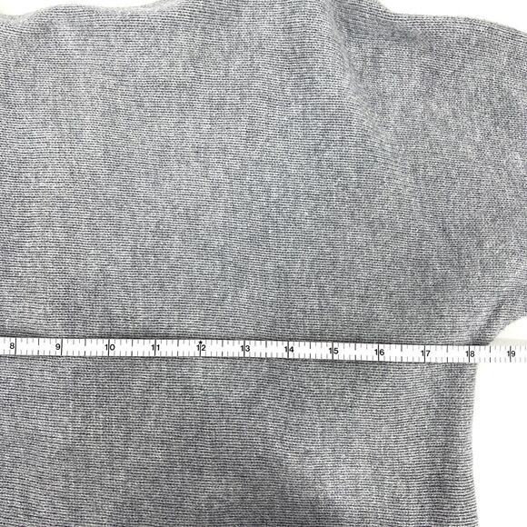 Michael Kors Gray Sweater Tunic Back Zipper Size S - Picture 5 of 9